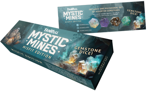 FanRoll Mystic Mines Misfit Edition Gemstone Set