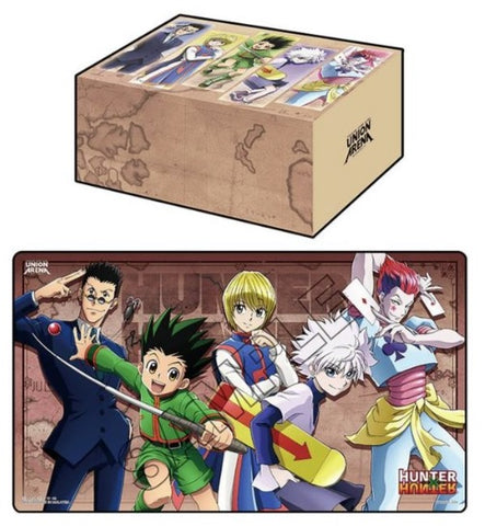 Union Arena Playmat/Storage Box Set Hunter X Hunter