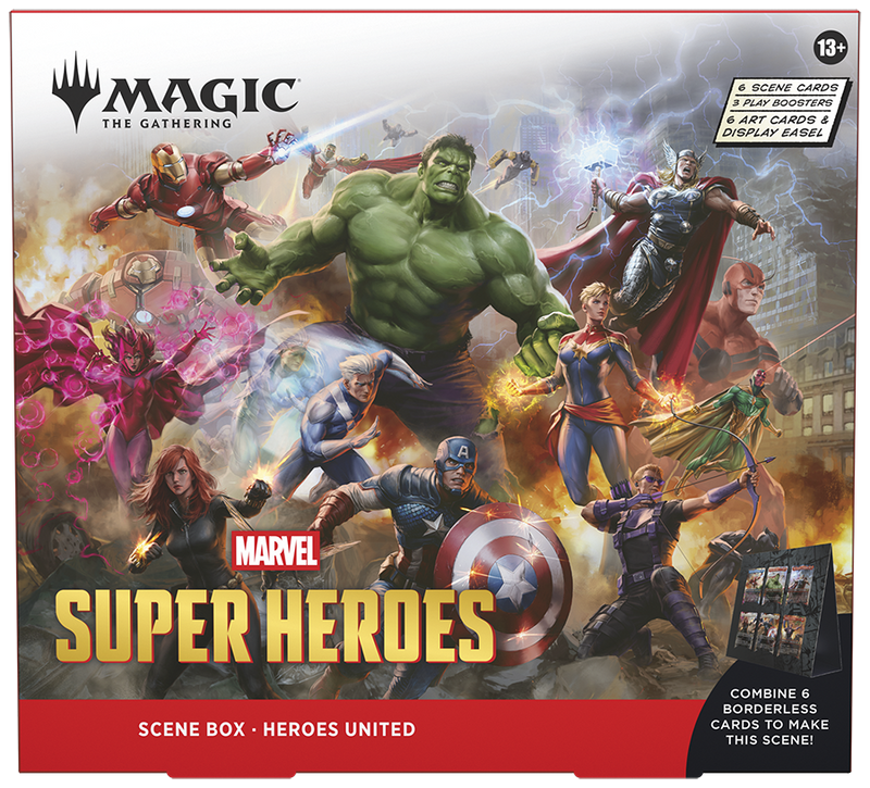Marvel Super Heroes Scene Box Heroes United