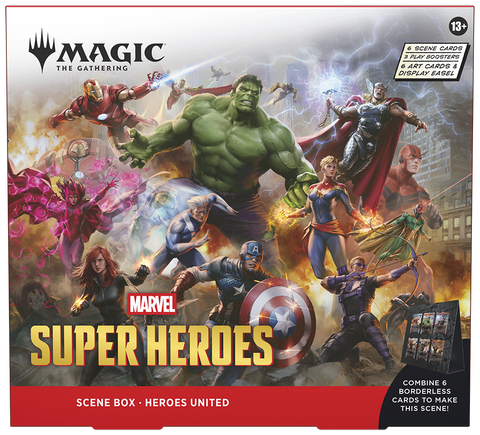 Marvel Super Heroes Scene Box Heroes United