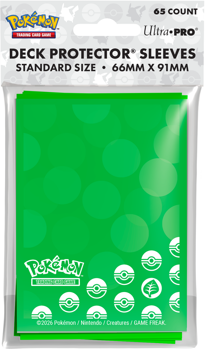 Ultra Pro Pokemon Grass Energy Sleeves