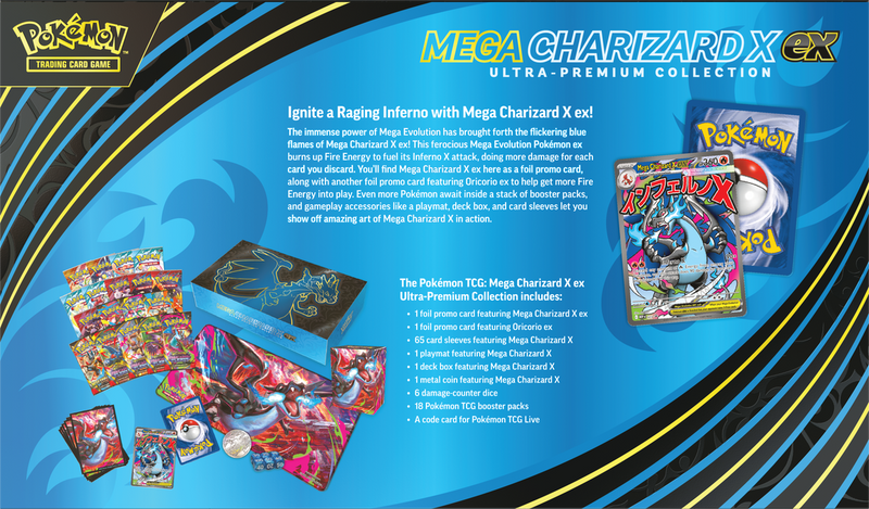 Mega Charizard X EX Ultra Premium Collection