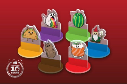 Exploding Kittens The Board Game Acrylic Standees