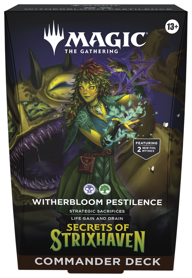 Secrets of Strixhaven Commander Deck Witherbloom Pestilence