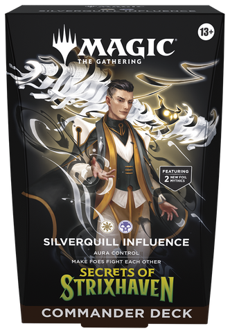 Secrets of Strixhaven Commander Deck Silverquill Influence