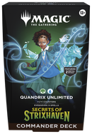 Secrets of Strixhaven Commander Deck Quandrix Unlimited