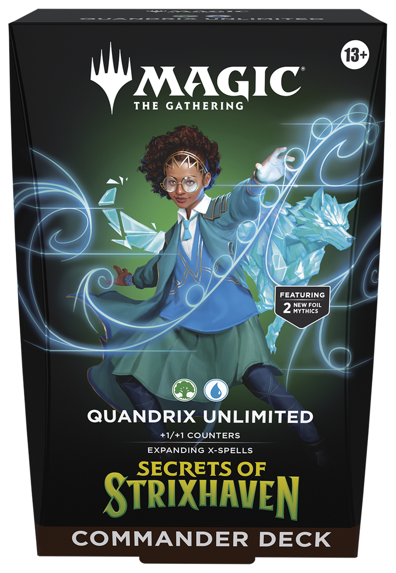 Secrets of Strixhaven Commander Deck Quandrix Unlimited