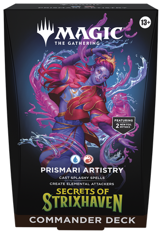Secrets of Strixhaven Commander Deck Prismari Artistry