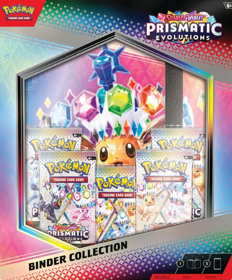 [Coming Soon] Scarlet & Violet Prismatic Evolutions Binder Collection Box