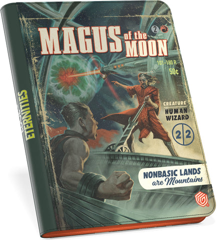 9 Pocket Zippered Pro Binder Edge of Eternities Magus of the Moon