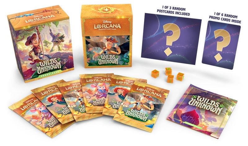 Disney Lorcana Wilds Unknown Prerelease Kit
