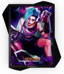 Riftbound League of Legends Trading Card Game Sleeves Origins Jinx