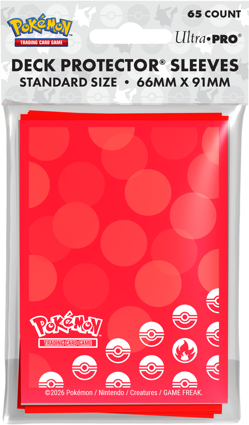 Ultra Pro Pokemon Fire Energy Sleeves