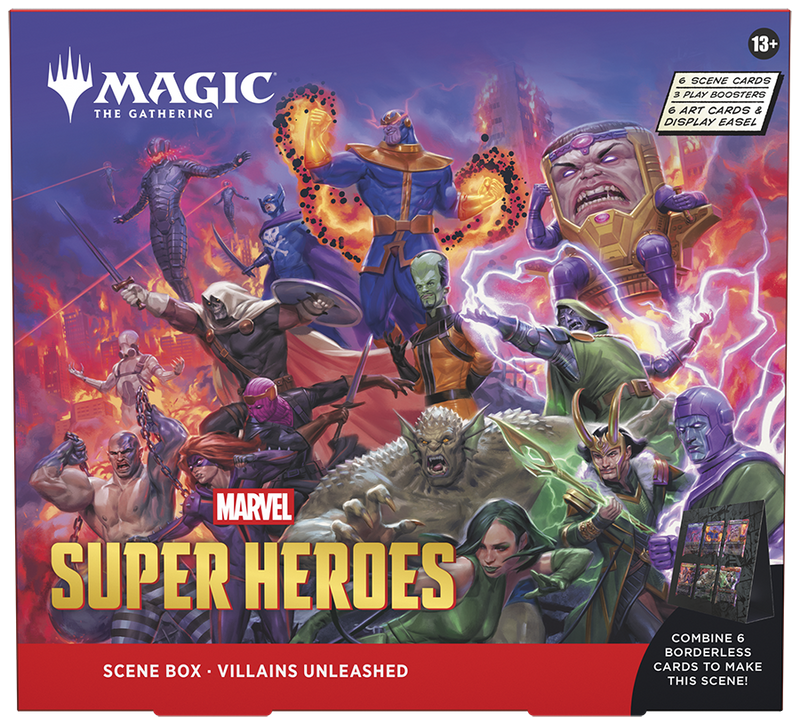 Marvel Super Heroes Scene Box Villains Unleashed