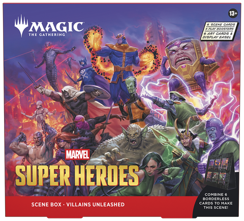 Marvel Super Heroes Scene Box Villains Unleashed