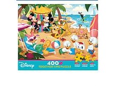 Disney Together Time Beach 400Pc Puzzle