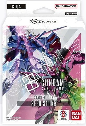 Gundam Card Game Starter Deck SEED Strike ST04