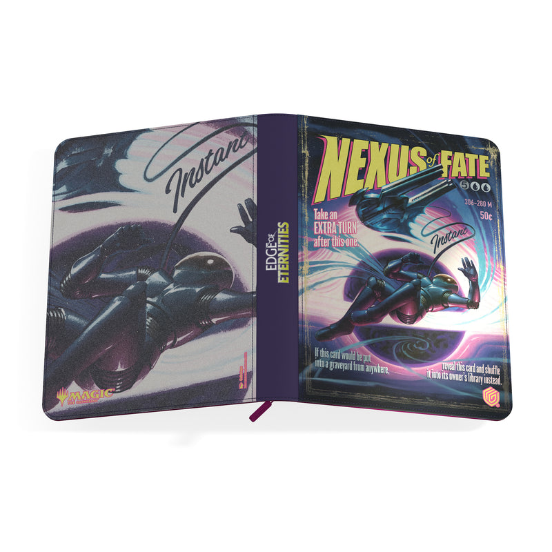 9 Pocket Zippered Pro Binder Edge of Eternities Nexus of Fate