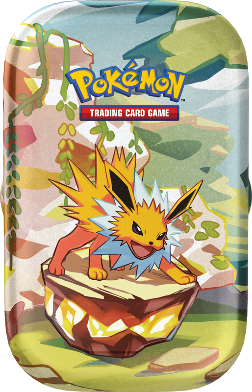 [Pre-Order Coming Soon] Scarlet & Violet Prismatic Evolutions Mini Tin Jolteon