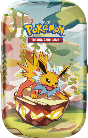 Scarlet & Violet Prismatic Evolutions Mini Tin Jolteon
