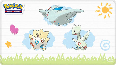 Pokemon Togepi Stitched Edge Playmat