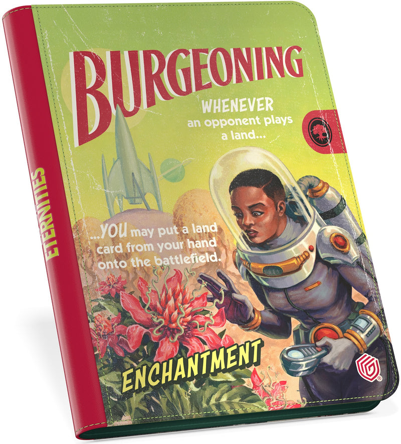 9 Pocket Zippered Pro Binder Edge of Eternities Burgeoning