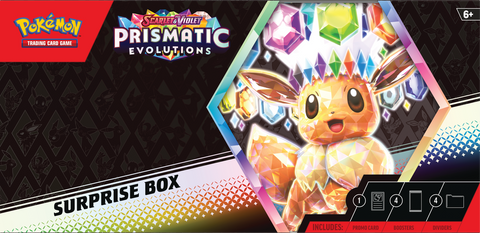 Scarlet & Violet Prismatic Evolutions Suprise Box