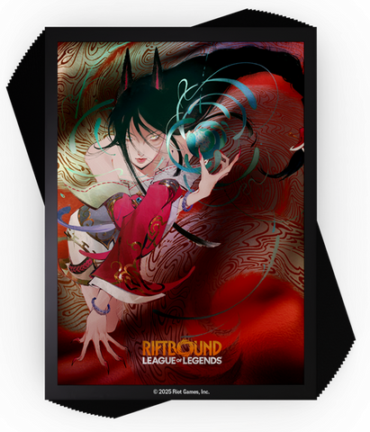 Riftbound League of Legends Trading Card Game Sleeves Origins Ahri