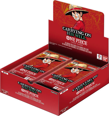 One Piece Card Game Carrying on His Will Booster Box OP-13