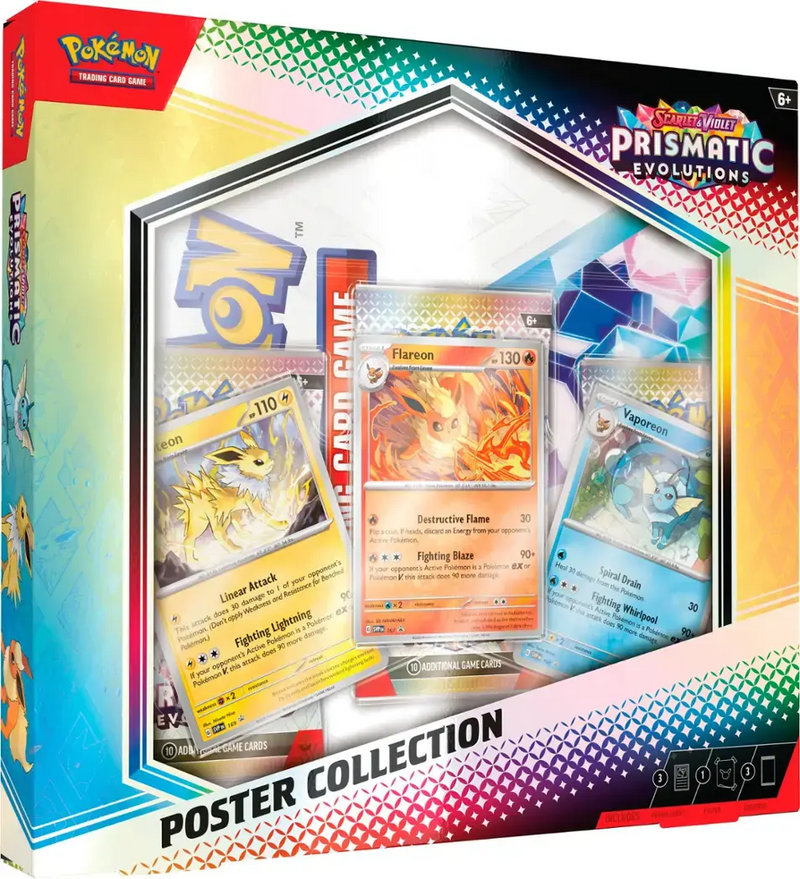 [Pre-Order Coming Soon] Scarlet & Violet Prismatic Evolutions Poster Collection Box