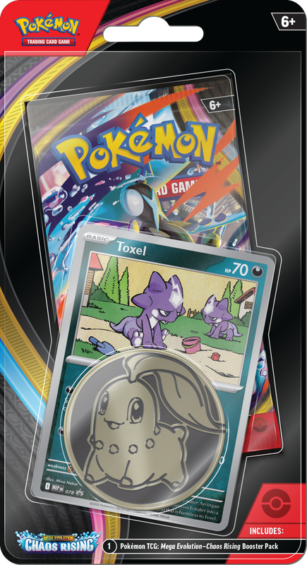 Mega Evolution Chaos Rising Checklane Blister Toxel