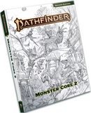 Pathfinder Monster Core 2 Sketch Cover