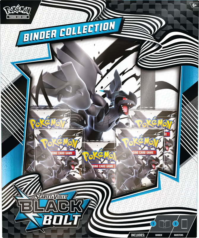 [1 Per Person] Scarlet & Violet Black Bolt Binder Collection Box