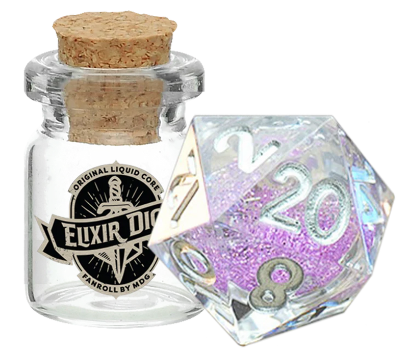 Liquid Core D20 Sorcerous Swirl