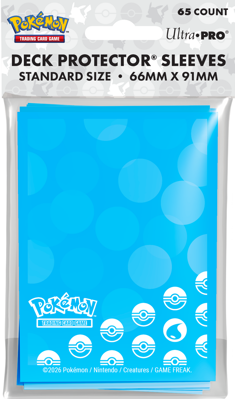 Ultra Pro Pokemon Water Energy Sleeves