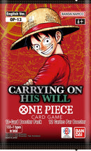 One Piece Card Game Carrying on His Will Booster Pack OP-13