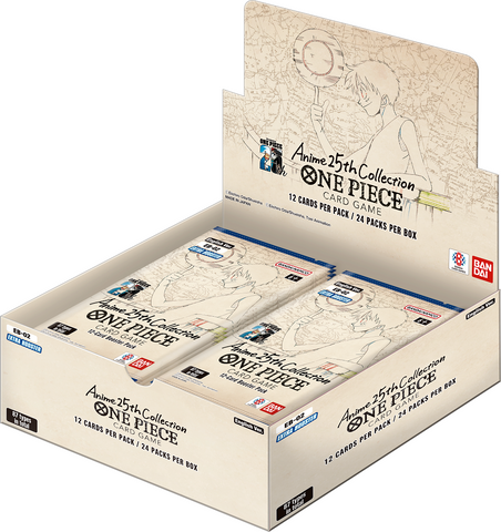 One Piece Card Game Anime 25th Collection Booster Box EB-02