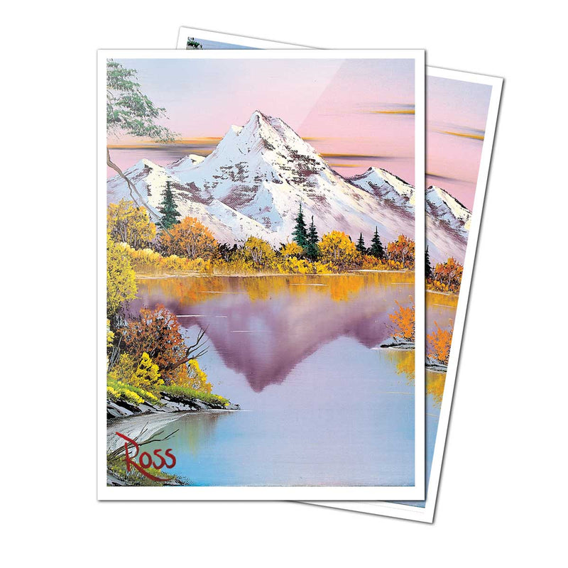 Ultra Pro Apex Sleeves Bob Ross Mighty Mountain Lake