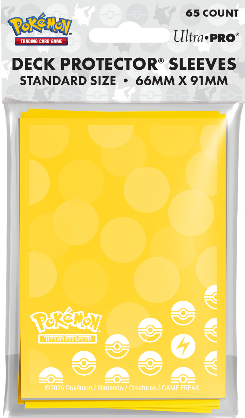 Ultra Pro Pokemon Lightning Energy Sleeves
