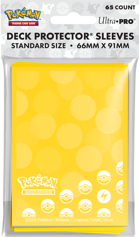 Ultra Pro Pokemon Lightning Energy Sleeves