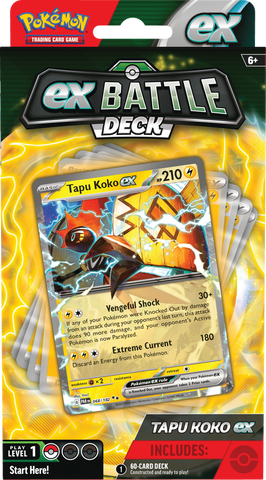 Tapu Koko ex Battle Deck