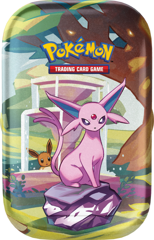 Scarlet & Violet Prismatic Evolutions Mini Tin Espeon