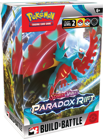 Prerelease Scarlet & Violet Paradox Rift Build & Battle Box