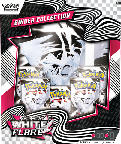 [1 Per Person] Scarlet & Violet White Flare Binder Collection Box
