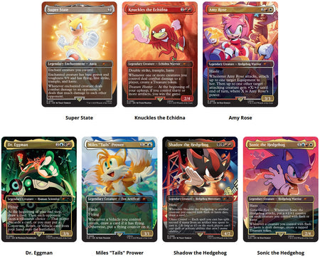 Secret Lair Drop Series Sonic The Hedgehog Friends & Foes