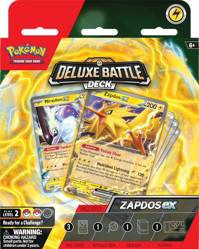 Deluxe Battle Deck Zapdos ex