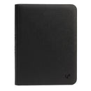 9 Pocket Zippered Pro Binder Black