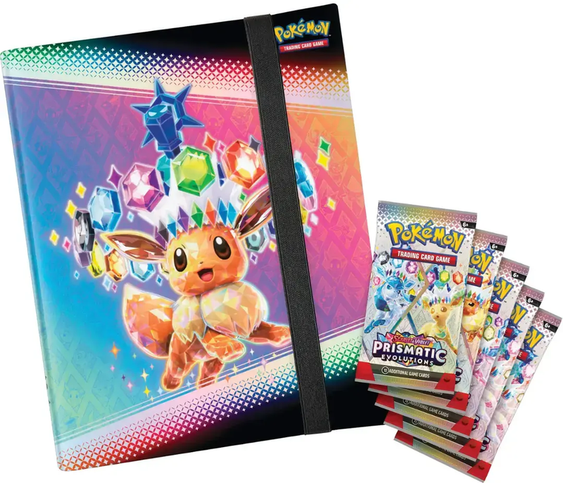 [Coming Soon] Scarlet & Violet Prismatic Evolutions Binder Collection Box