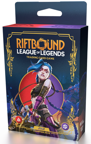 Riftbound League of Legends Trading Card Game Origins Jinx Champion Deck