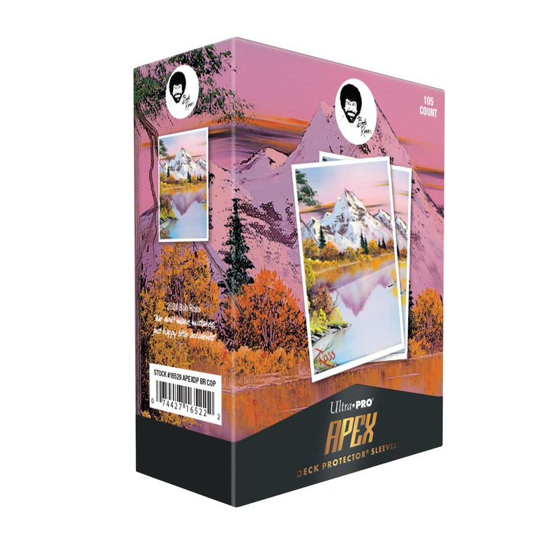 Ultra Pro Apex Sleeves Bob Ross Mighty Mountain Lake